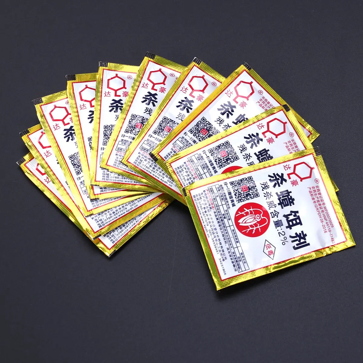 Коробка из 10 шт. эффективный порошок для уничтожения тараканов безвредный людей