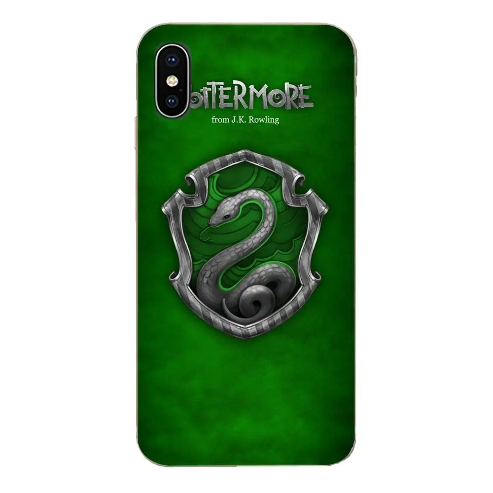 as picture Роскошный чехол для телефона Apple iPhone 4 4S 5 5C 5S SE 6 6S 7 8 11 Plus Pro X XS Max XR Гарри всегда школа Слизерин - Цвет: as picture