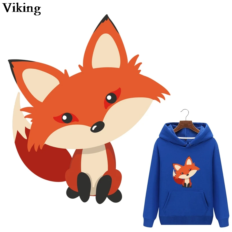 Термопатчи Мультяшные лисы Симпатичные термонаклейки сделай сам