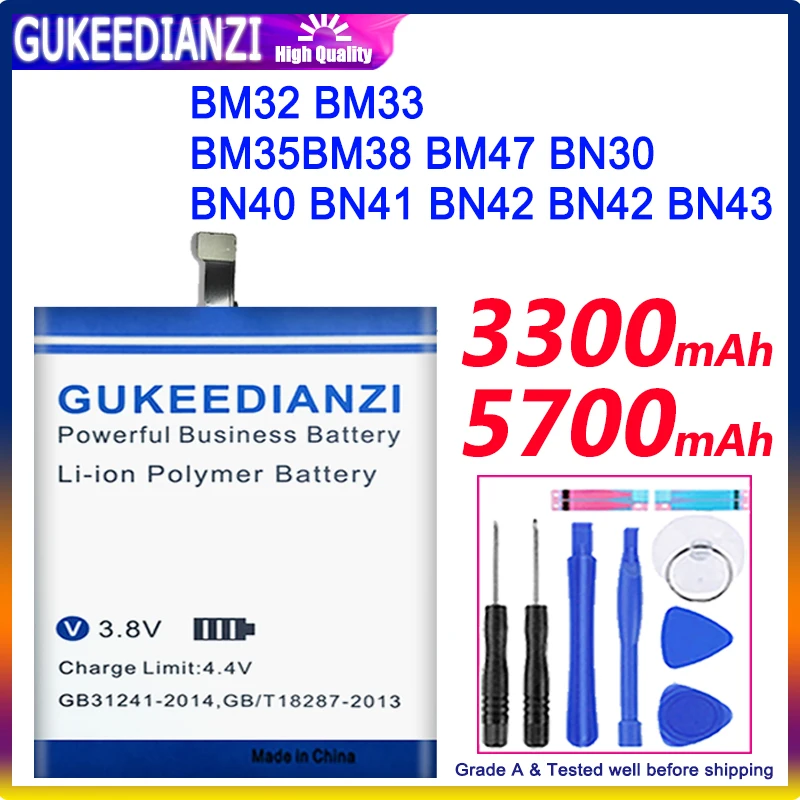 BM47 BM32 BM33 BM35 BM38 BN30 BN40 BN41 BN42 BN43 для Xiaomi Redmi Note 4 4X/ 4X 4A Pro 3 3S 3X/ mi 4i 4C 4S