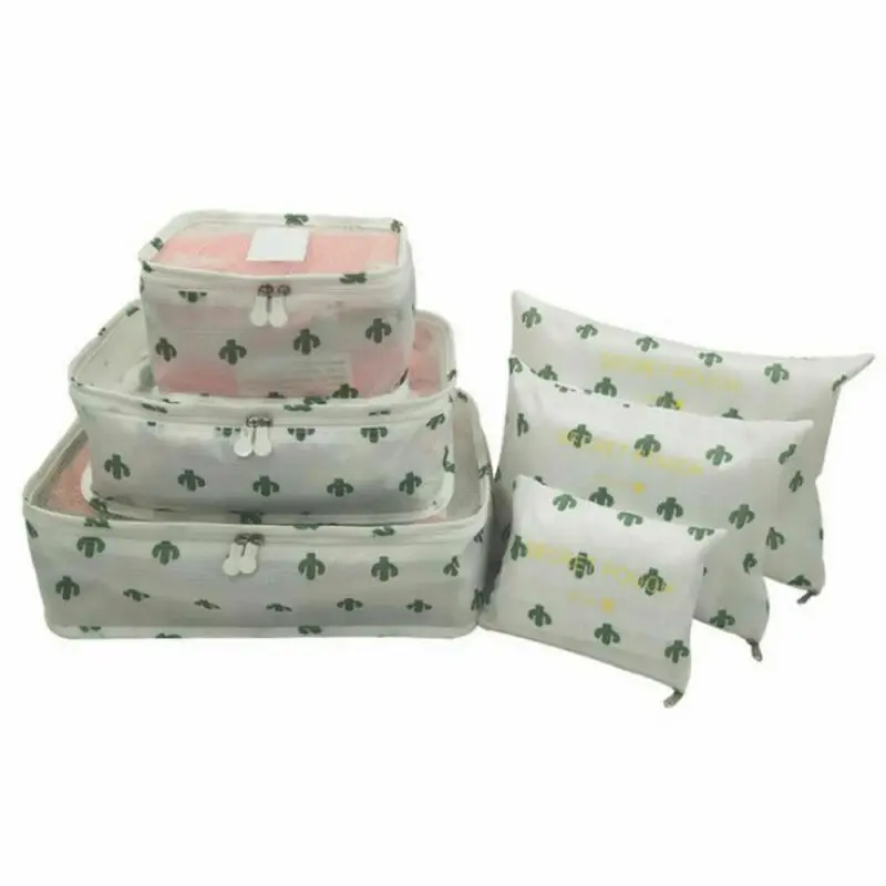 6 шт. водонепроницаемые дорожные сумки для хранения одежды | Багаж и