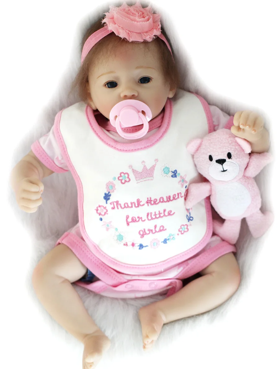 

Плюшевые игрушки для девочек, новинка, оригинальные куклы Новорожденные, мягкие силиконовые детские куклы, подарок на День Благодарения, Ро...