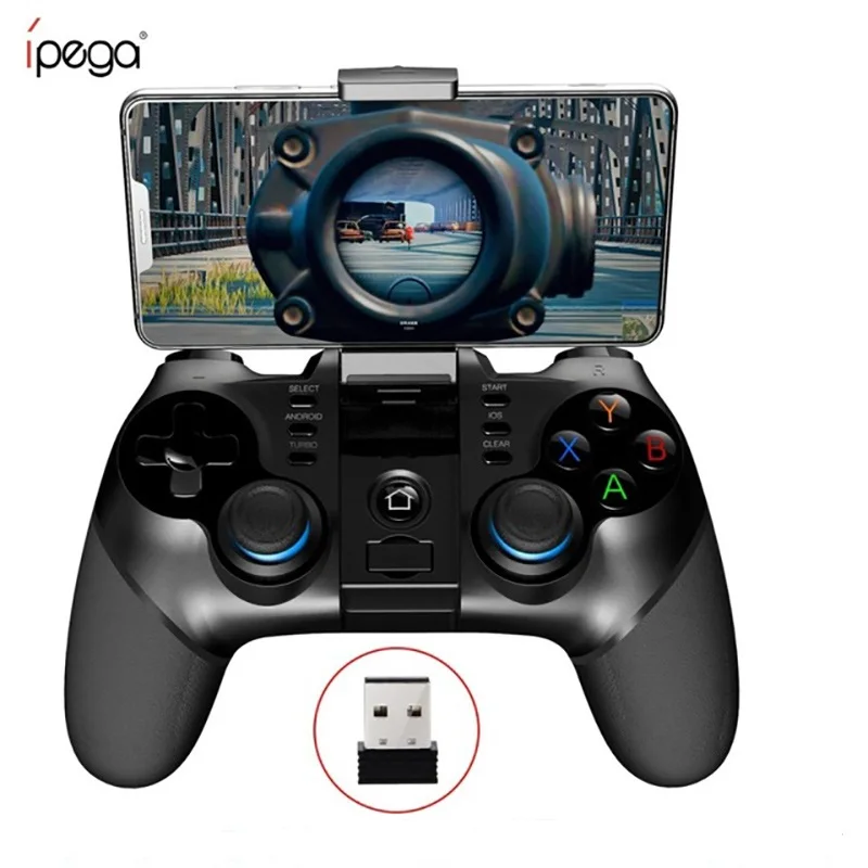 IPega 9156 9157 Bluetooth геймпад с поддержкой контроллера iPhone гибкий джойстик держателем