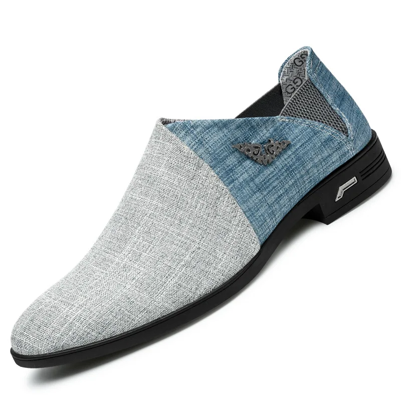 

British casual men's shoes Korean youth breathable single shoes