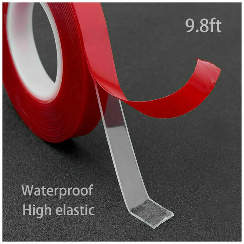 

Accessories Tape Acrylic Adhesive Universal Car Transparent.Double Sided