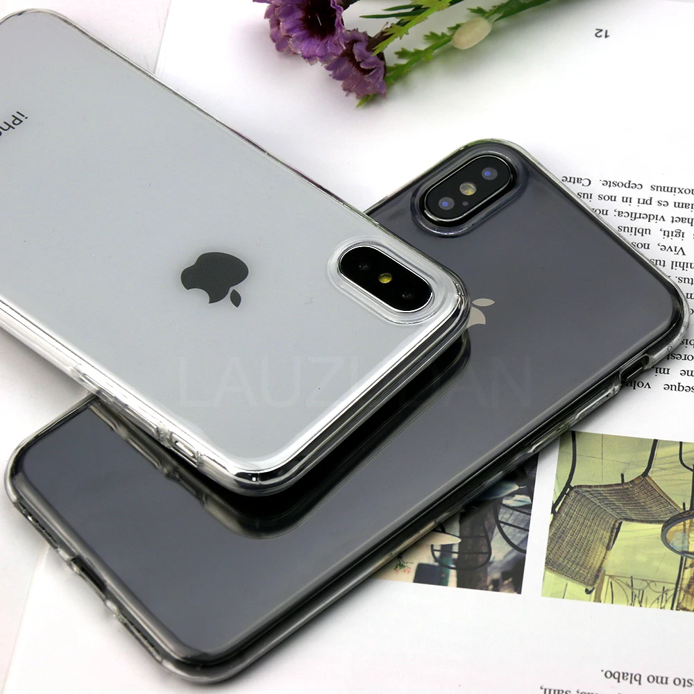 Прозрачный чехол для телефона iPhone 11 XR силиконовый прозрачный Футляр Pro X XS Max 8 7 6 6s