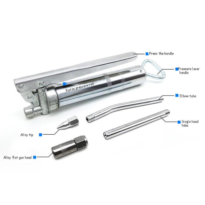 

1 Set 100CC Mini High Pressure Grease Gun Car Oil Injector Refueling Gun DIY Manual Grease Gun Tools