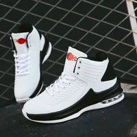2021 new high top men basketball shoes classic sport man sneakers anti skid trainer large plus size 39 44 mens running shoes
