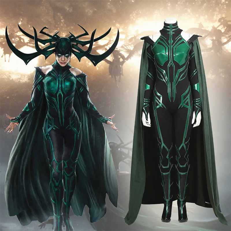 Костюм Тора рагнарока хеллы костюм для косплея Хэллоуина косплея| |