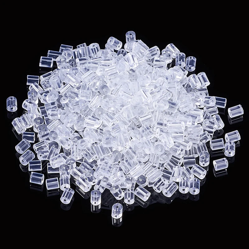 450pcs/10g пластиковые серьги задние фиксаторы ухо гайки гвоздики Бижутерия