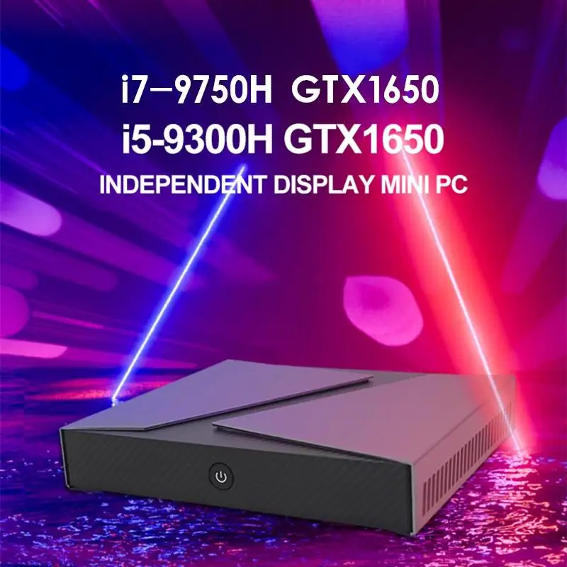 Настольные компьютеры мини ПК Intel Core I5 9300H I7 9750H DDR4 Nvidia GTX1650 4 Гб игровой 8 240 ГБ для