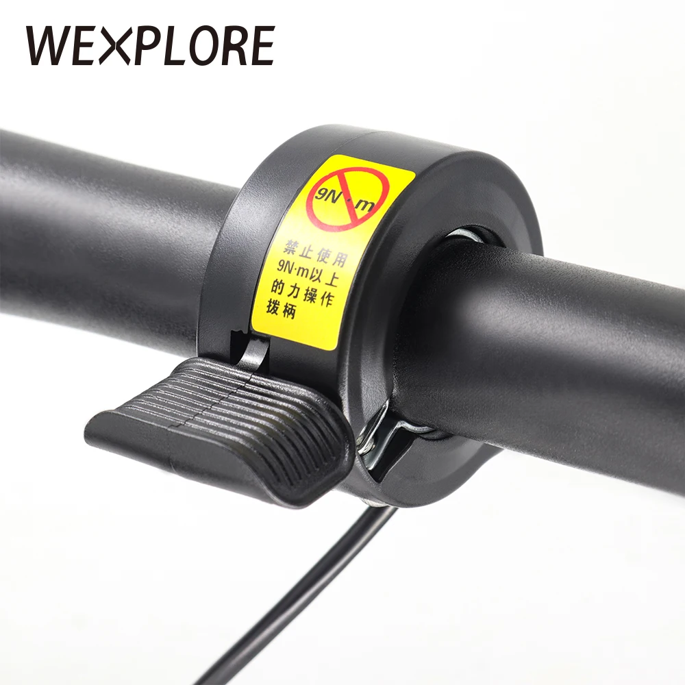 Acelerador de pulgar Wexplore ebike para Motor Bafang y controlador de bicicleta Acelerador de velocidad de bicicleta e bicicleta accesorios de bicicleta eléctrica