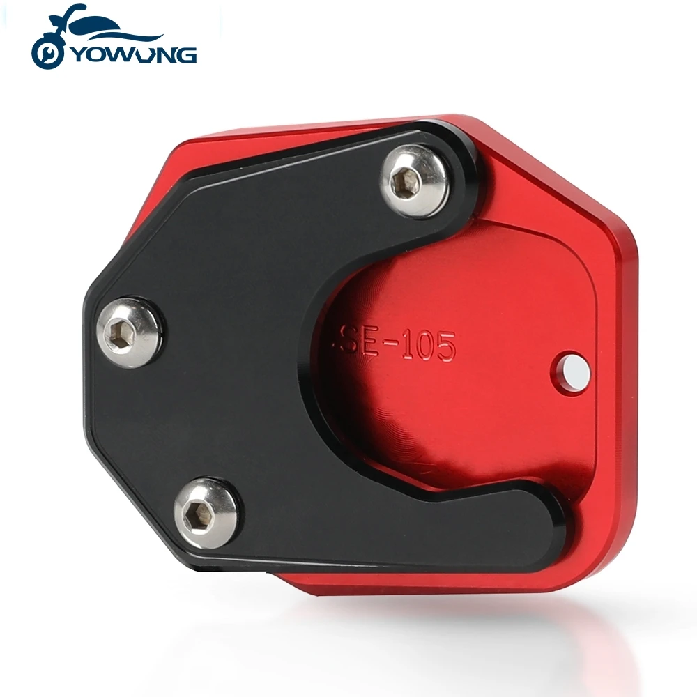Для HONDA CB150R CB300R CB300F CBR500R CB400 CB600F CB900F HORNET стопы боковая стойка Pad пластины подставки