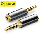 Аудиоадаптер со штекером 3,5 мм на 2,5 мм, штекер 2,5 мм на гнездо 3,5 мм, разъем для Aux динамика, кабеля, наушников, микрофона, адаптер