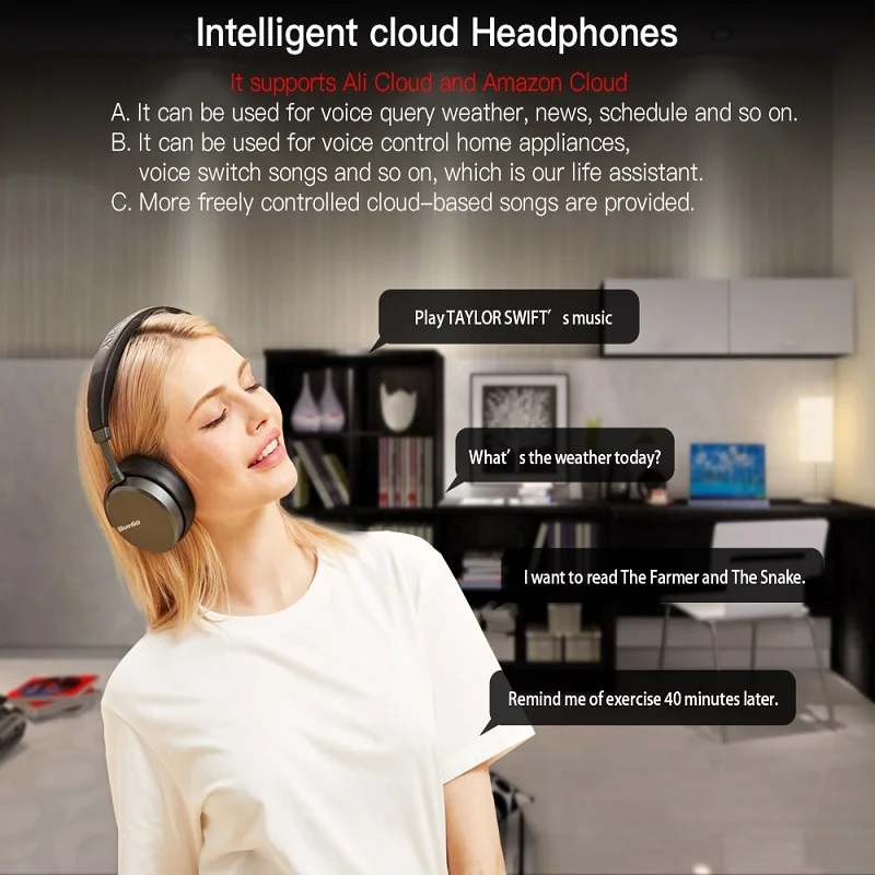 Bluedio V2 беспроводные Bluetooth-наушники с микрофоном | Электроника