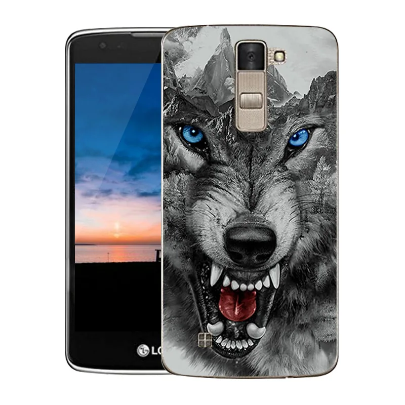 Чехлы для телефонов 5 дюймов LG K8 Phoenix 2 прозрачный роскошный мягкий ТПУ чехол K8Phoneix2