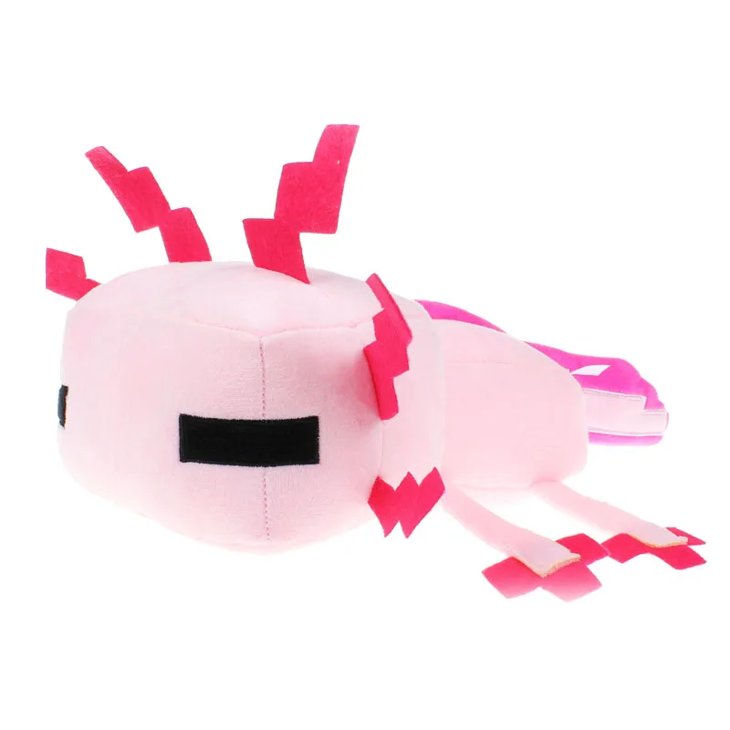 

30cm Pink Axolotl Plush Toy Soft Stuffed Plush Doll Cartoon Figure Plush Toys Kids Adults Plushie Gamer Gift Home Decoration