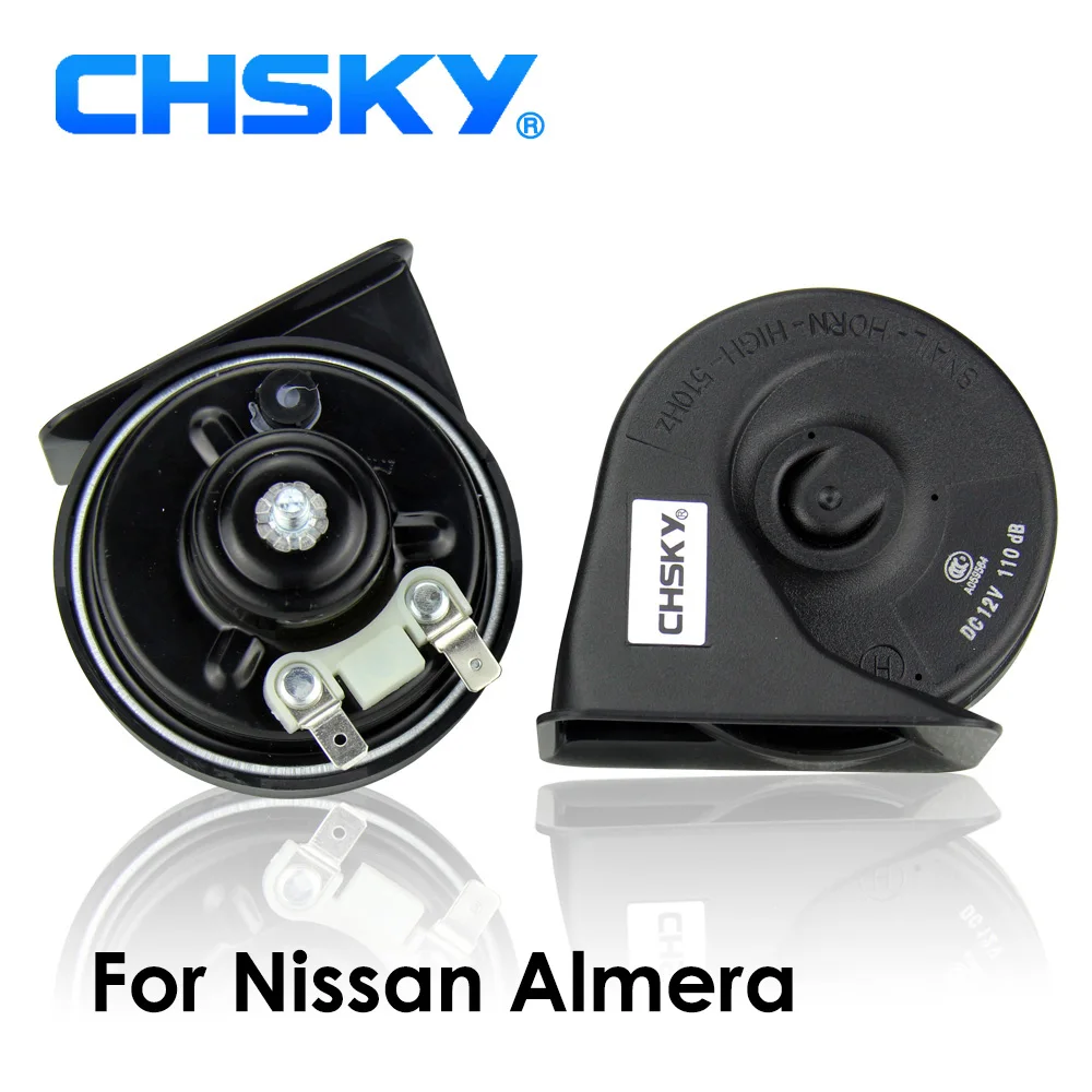 Автомобильный гудок CHSKY спиральный для Nissan Almera 2000 2006 12 В громкость дБ