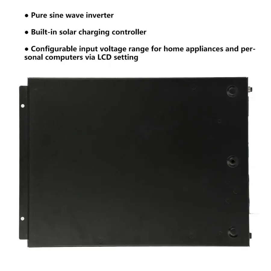 Высокочастотный Гибридный немодулированный синусоидальный инвертор 3KVA 2400W