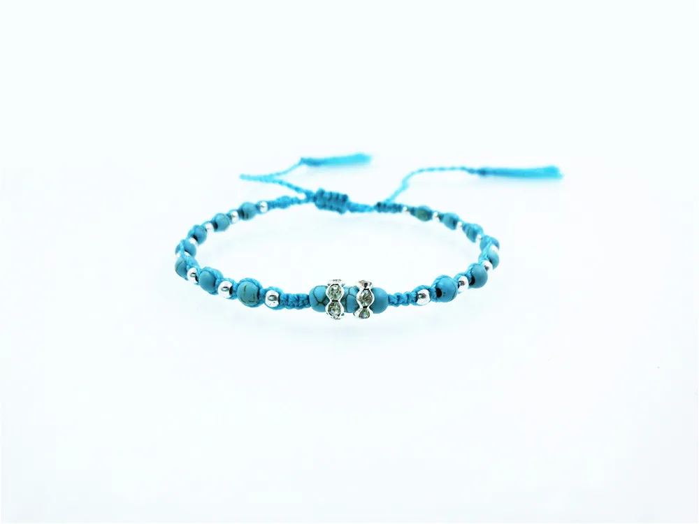 1 шт. браслет дружбы с бусинами и Шармами | Украшения аксессуары