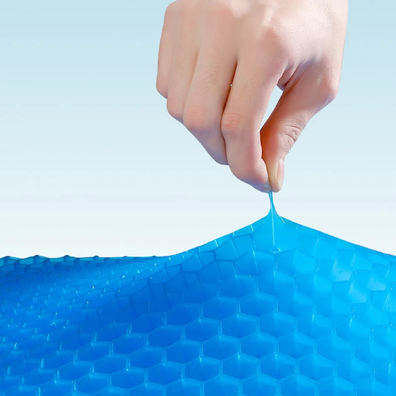 Негабаритный Эластичный Мягкий гель гелевая Подушка для сидения автомобиля или