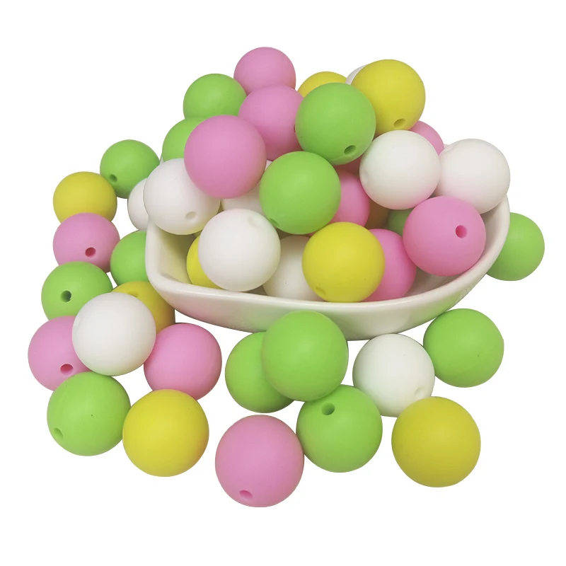 10 шт. силиконовые бусины для прорезывания зубов 19 мм|Детские прорезыватели| |