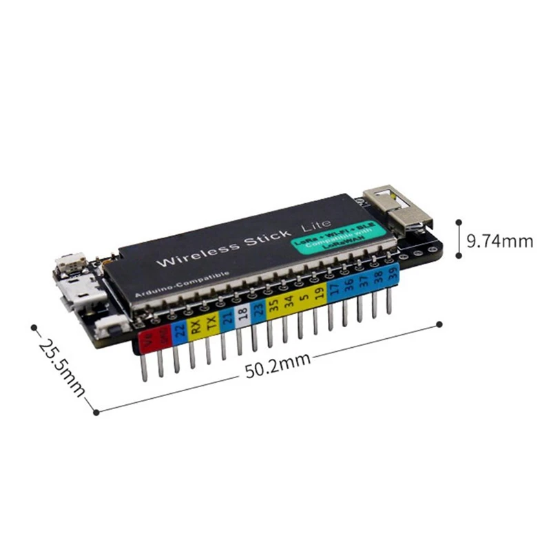 MOOL антенна для Arduino Беспроводная палка Lite 2 4G ESP32 макетная плата SX1276 LoRaWAN протокол