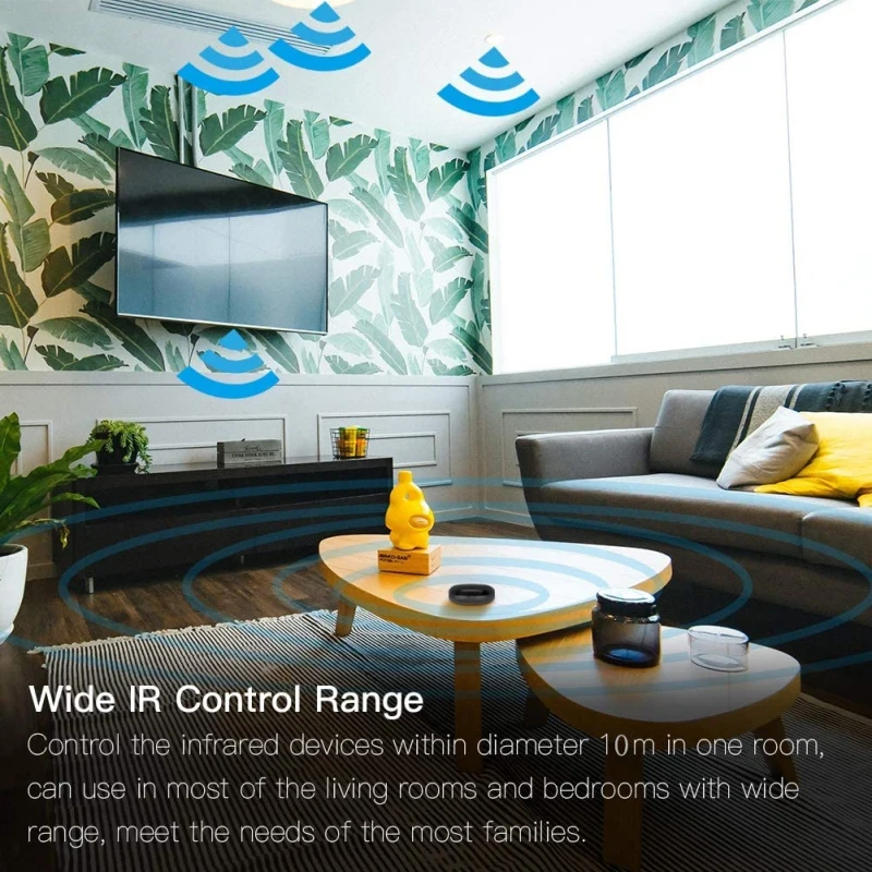 

5/4/3/2/1 PCS Smart Wireless WiFi-IR Remote Controller Tuya/Smart Life APP WiFi Infrared Remote Controller Air Conditioner TV