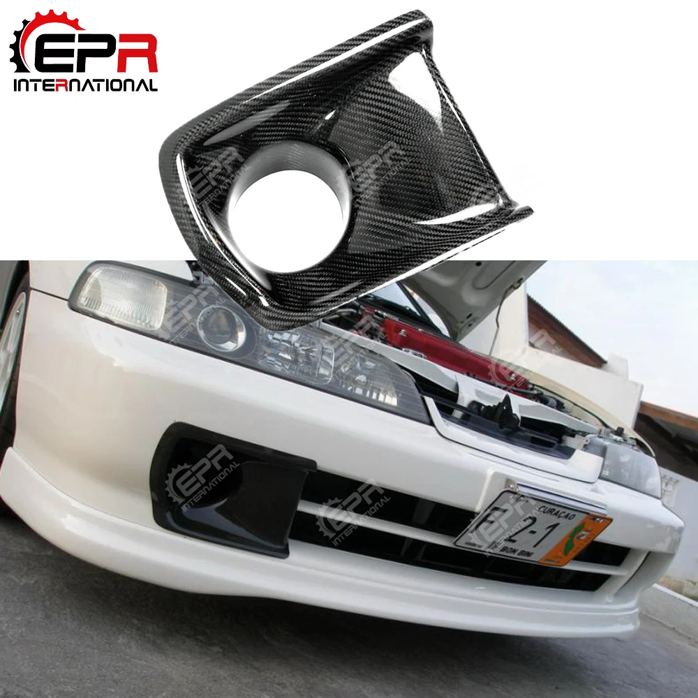 Передний бампер из углеродного волокна для Honda 94 01 Integra DC2 JDM воздуховод с