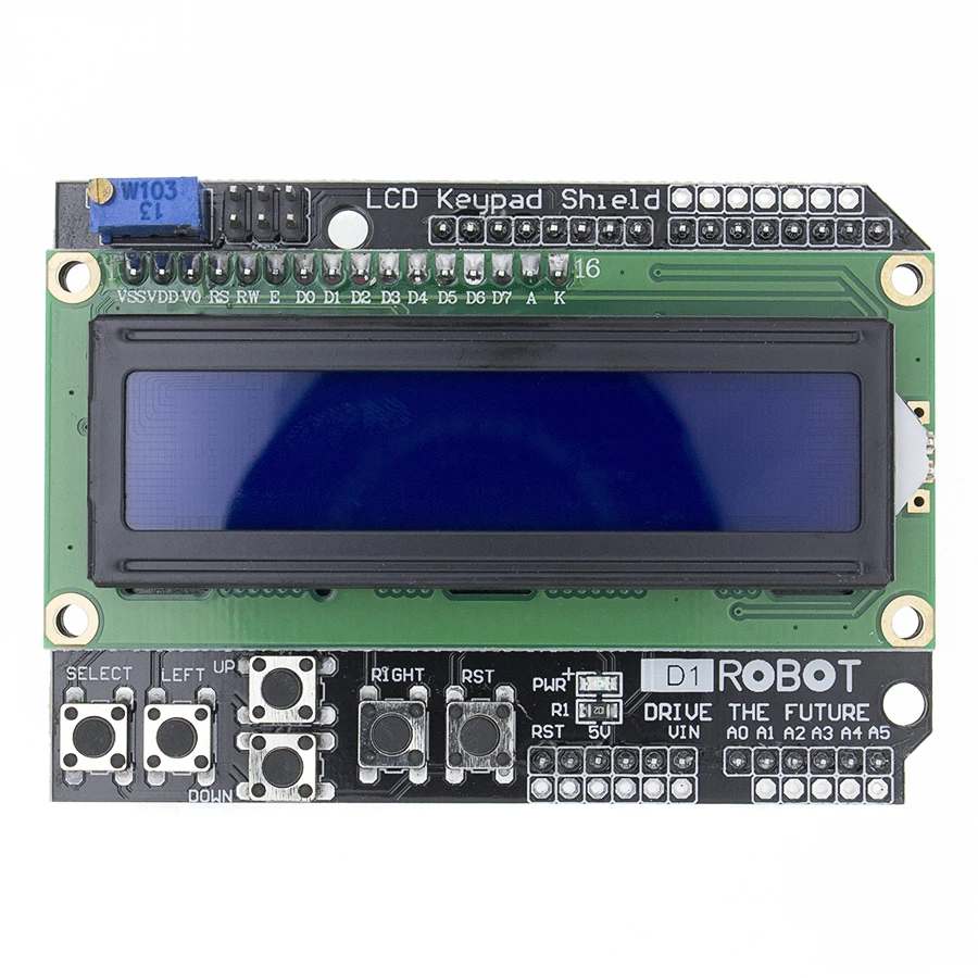 ЖК экран с клавиатурой дисплей 1602 LCD модуль дисплея синий для Arduino|screen lcd|screen