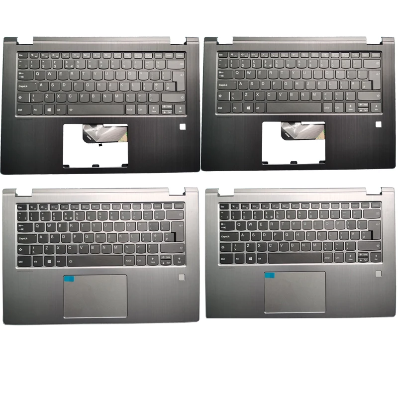 

Новая клавиатура для ноутбука Lenovo YOGA 530-14 530-14IKB 530-14ARR Uk с верхним корпусом