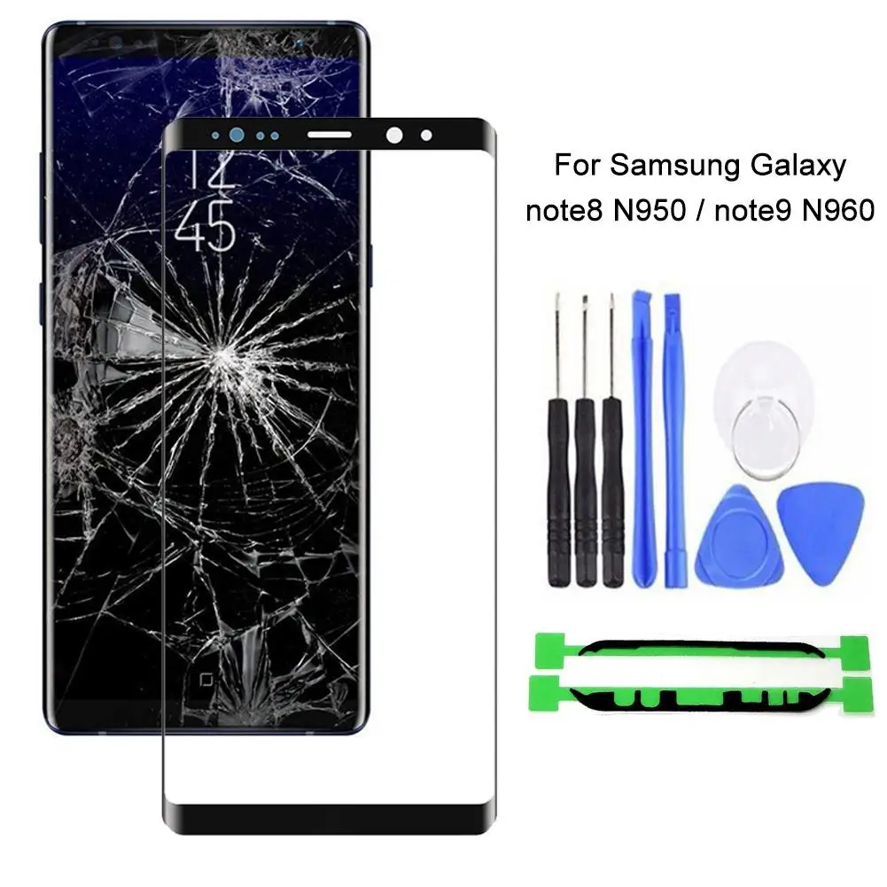 Replacement LCDs Replace Front Glass Touch Screen Digitizer Assembly Kit for Sam-sung Galaxy Note 8 N950/Note 9 N960 | Мобильные