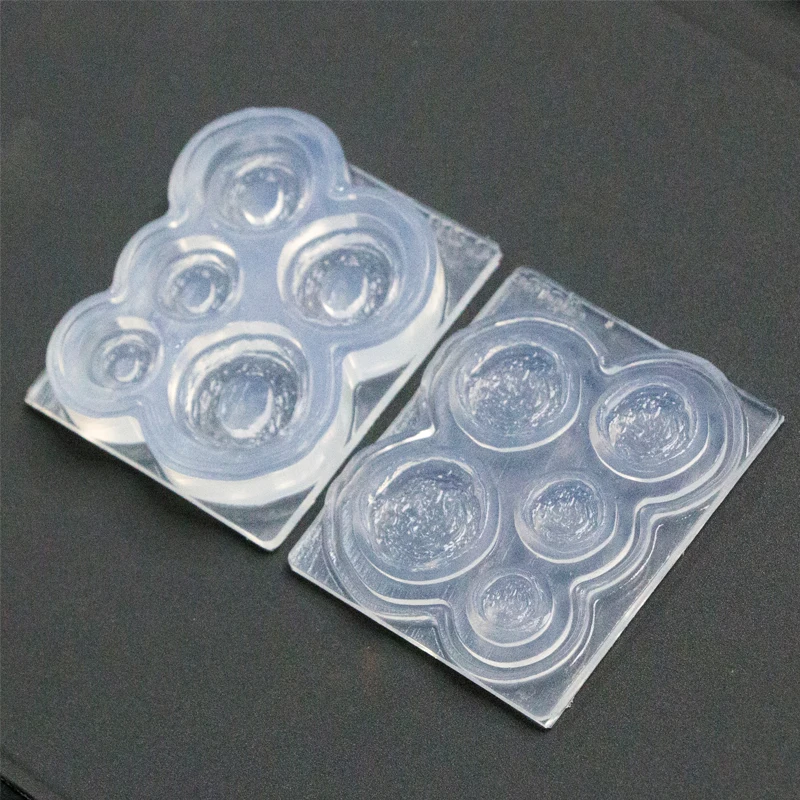 Новая стереоскопическая Прозрачная силиконовая форма для самостоятельного