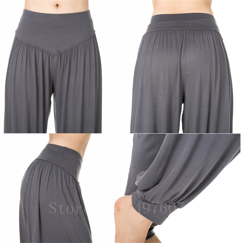 Женский костюм для танца живота свободные брюки до щиколотки 14 цветов|Танец