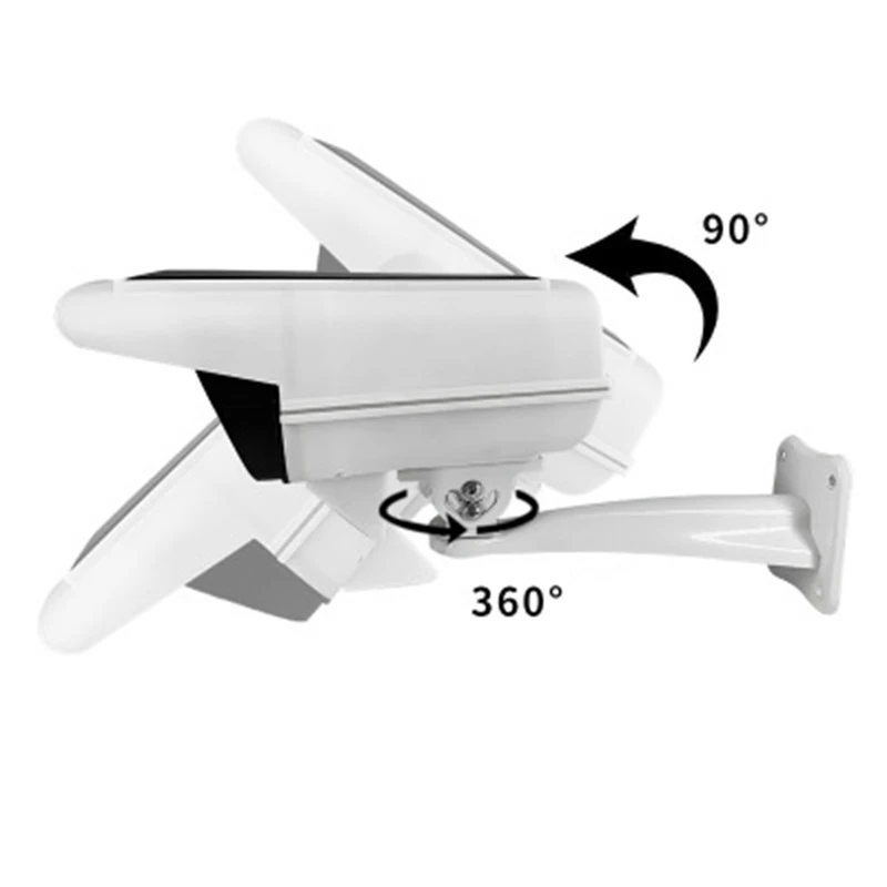 

Solar Power Street Light Motion Sensor Spotlight Outdoor Lamp Garden Yard Decorate Simulation Monitoring Security Lamp