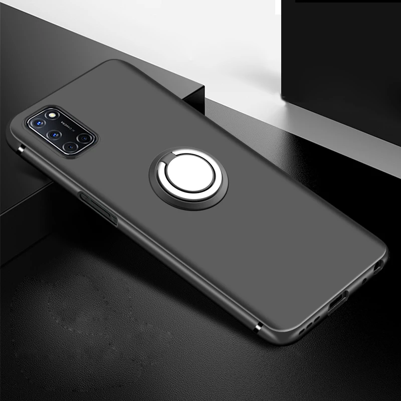 Чехол для Umidigi S5 Pro роскошное кольцо на палец Holder Back Soft TPU чехол противоударный |