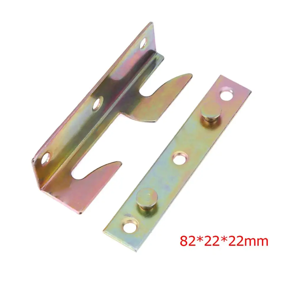 8 шт. железная мебель фурнитура для деревянных кроватей соединители скобы