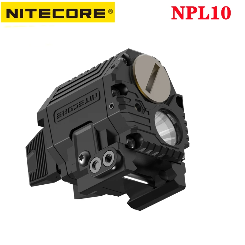 

NITECORE NPL10 Tactical Gun Lamp 635nm Red Laser Pistol Light Lightweight Compact Lamp With CR2 Battery Tactical Flashligh