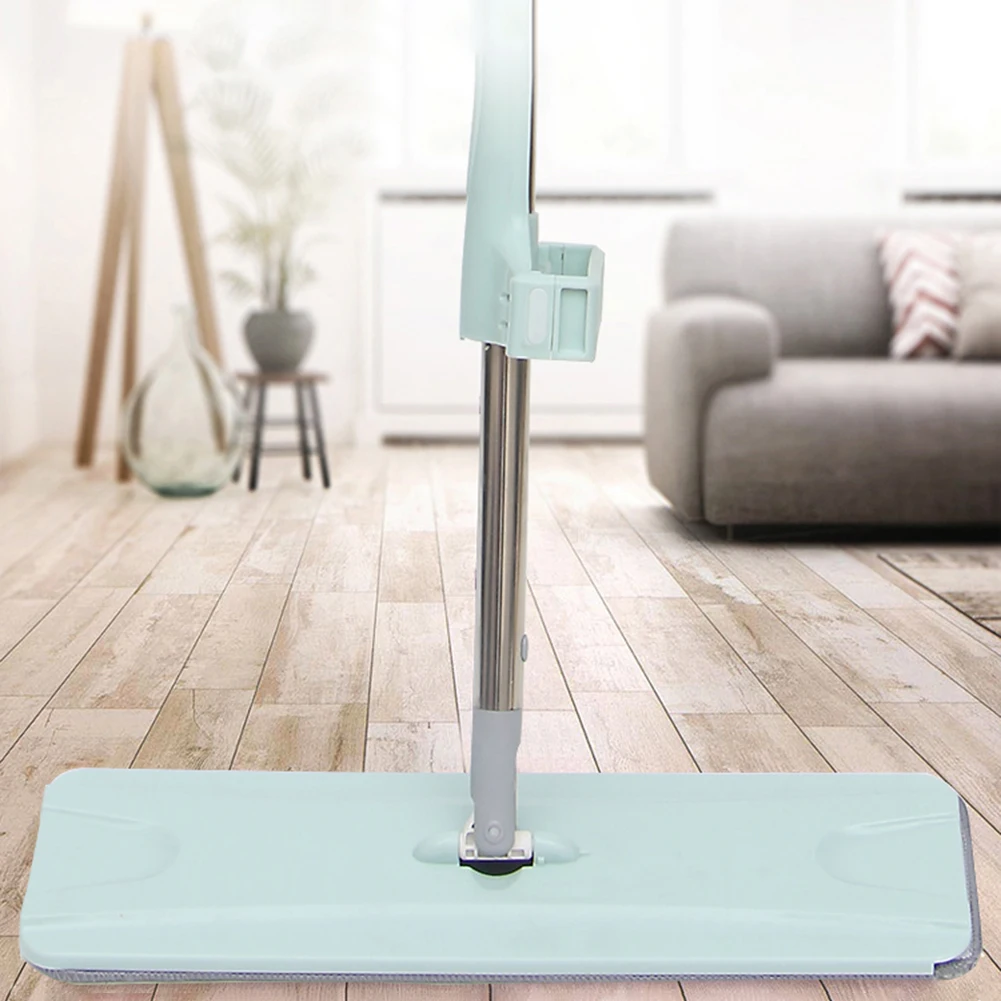 Плоская тряпка для швабры из микрофибры гибкая мытья чистящий инструмент