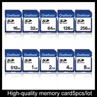 Высококачественная безопасная цифровая карта памяти 5 шт.лот 2 ГБ 1 ГБ 512 МБ 256 Мб 128 МБ 64 Мб 32 Мб 16 Мб SD карта 8 ГБ 4 ГБ SDHC карта памяти