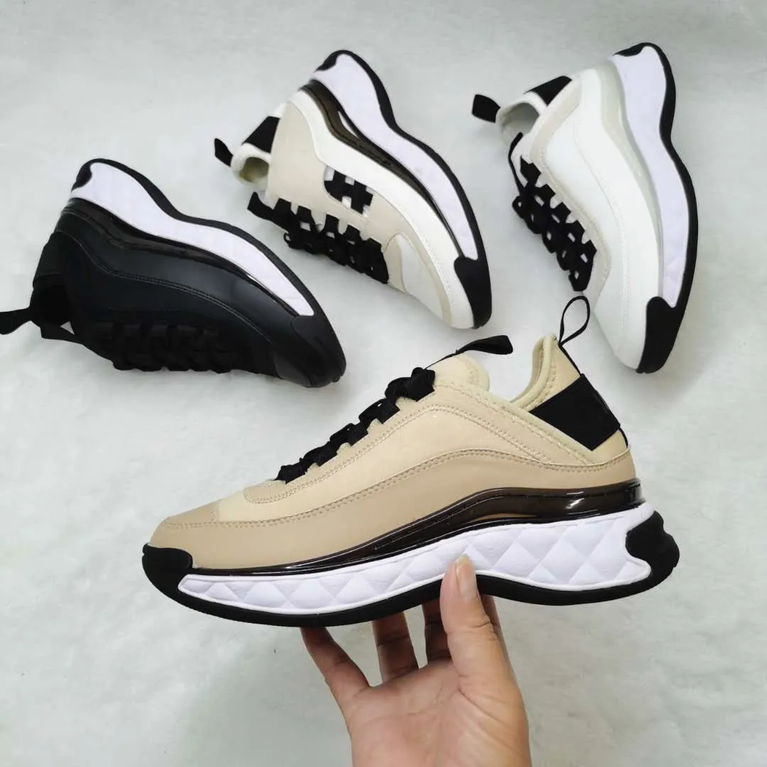 

2020 summer new daddy shoes women splicing casual sports shoes small white shoes thick soles light zeng High shoes