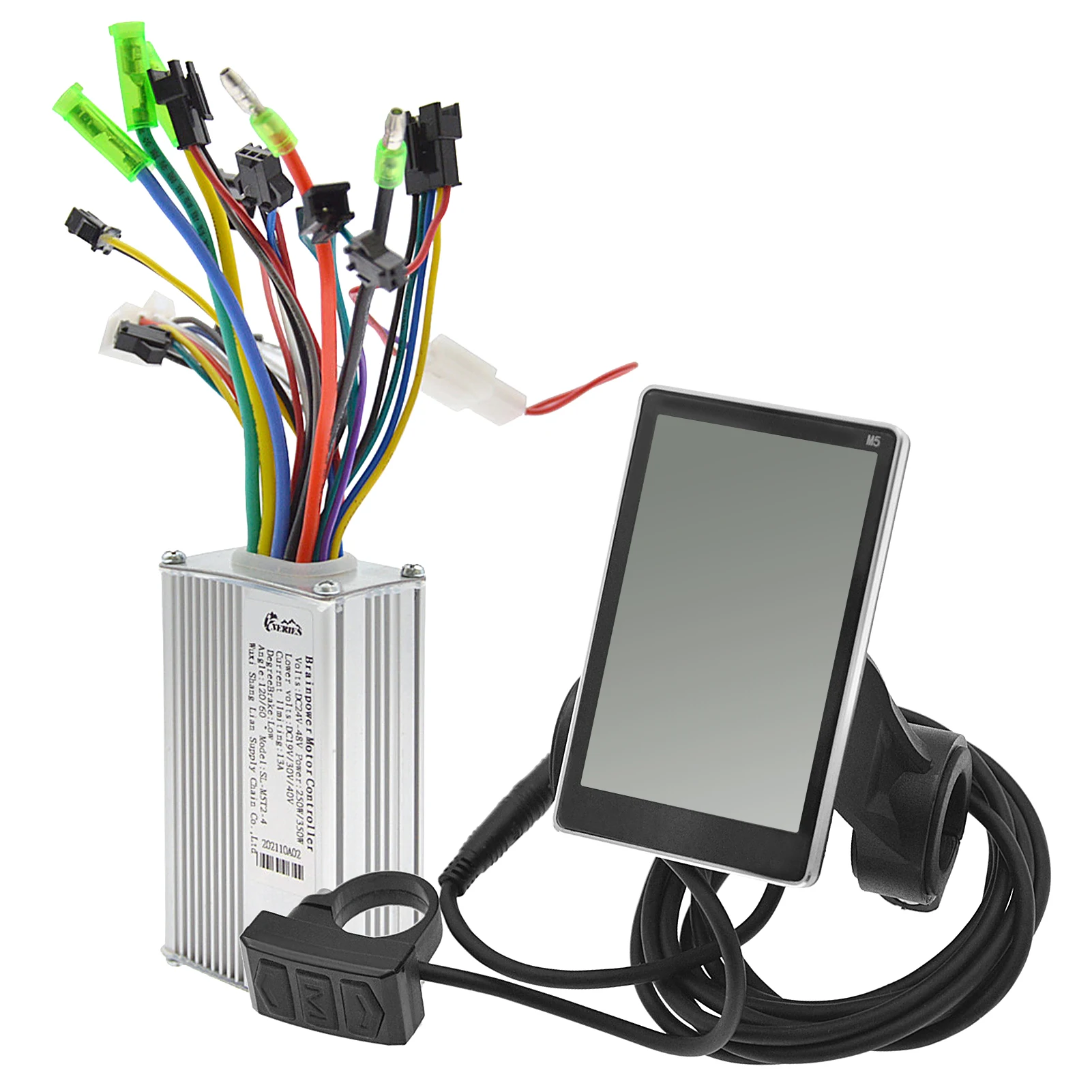 

Aluminum Alloy Electric Scooter Motor Controller Intelligent Brushless Motor Controller+Electric Scooter LCD Instrument Display