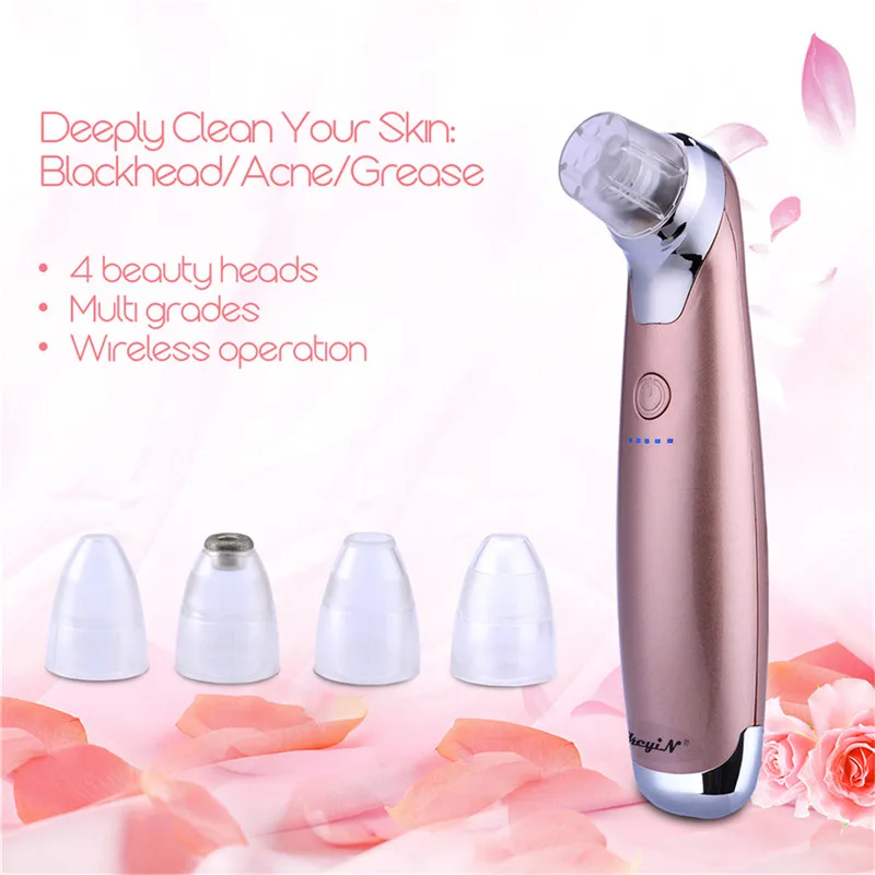 Электрический аппарат для удаления черных точек IPL вакуумное всасывание акне