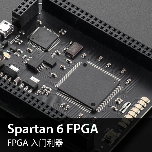 TONYLABS Mojo V3 FPGA Spartan 6 development board spot Verilog