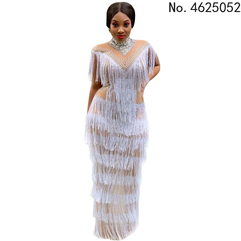african attire for women Clothes for Women Dashiki Print Dress European Clothing Plus Size Bazin Rich Sleeveless Fashion Round Neck Maxi Vestido african robe