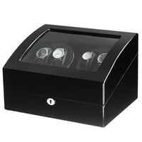 good quality 4 automatic watch winder with 6 storage case 10 modes for mechanical watch