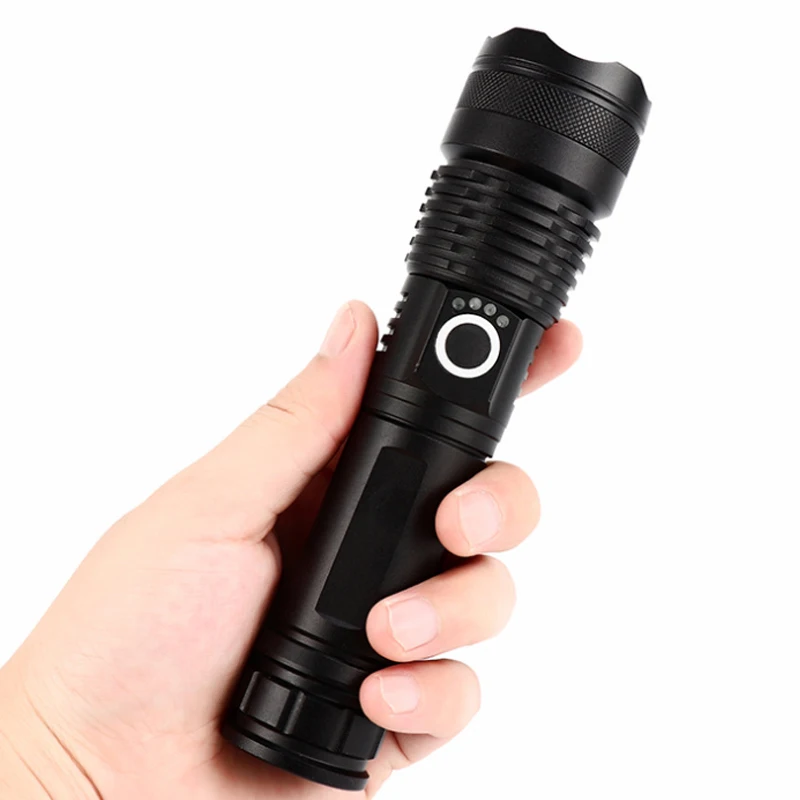 USB Linterna LED Recargable De Alta Potencia водонепроницаемый тактический фонарик для охоты