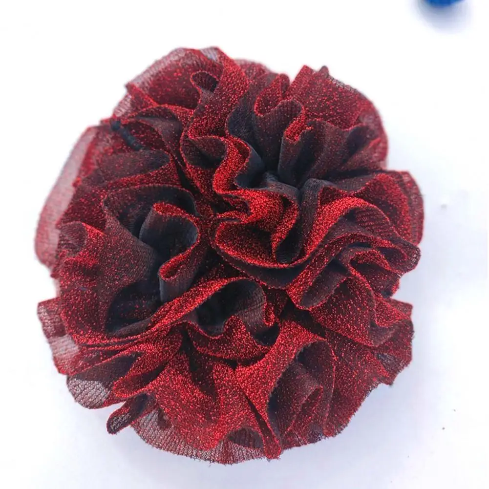 

Hair Band Big Accessories High Elastic Shining Flower Shape Hair Tie Hair Tie Hair Accessories