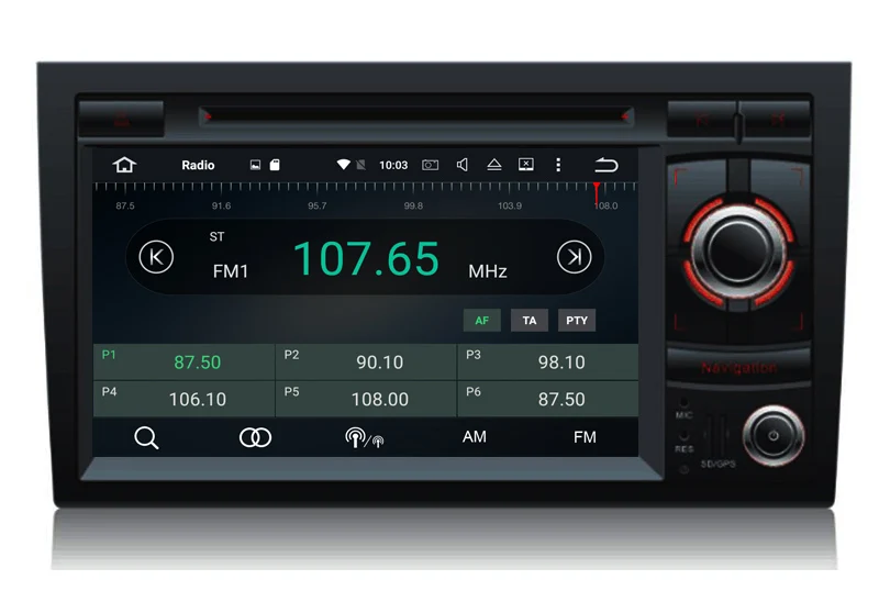Восьмиядерный Android 10 0 автомобильный DVD GPS для Audi A4 S4 2002 2008 Радио стерео мульти