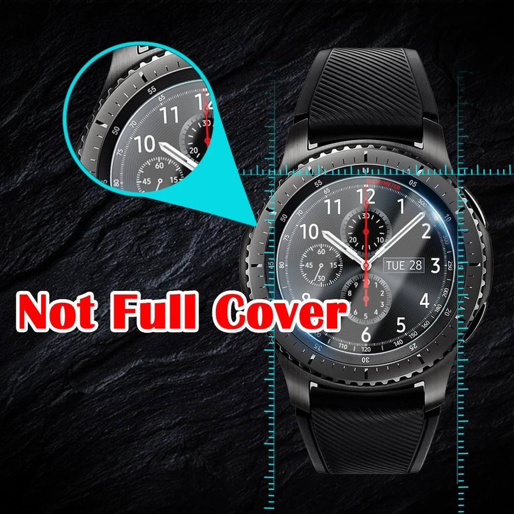 2.5D Защитная пленка для экрана закаленное стекло Samsung Galaxy Smart Watch 3 Watch3 41 мм 45 Gear S3 S2 46